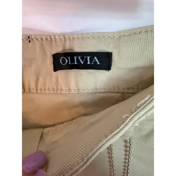 NWT FDJ Tencel Cargo Olivia Slim Ankle Utility Pants Beige 4 GorpCore StreetWear - Picture 11 of 13